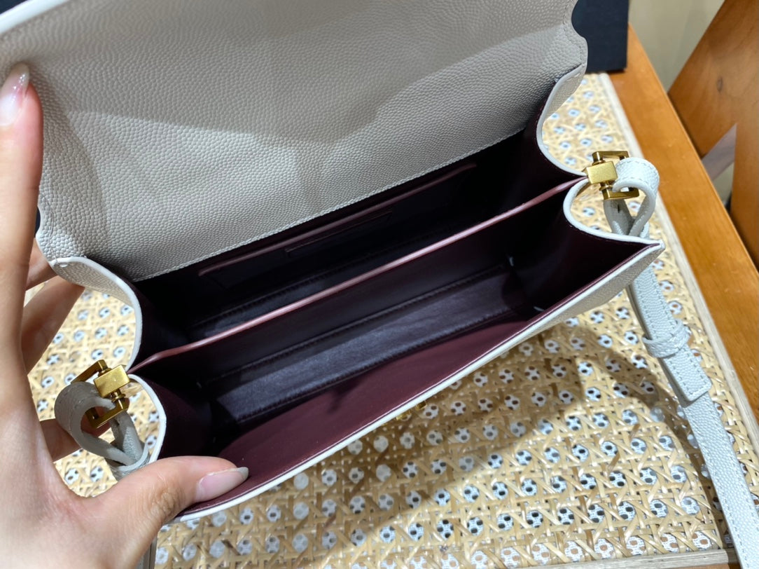 Bolsa YSL 𝐂𝐚𝐬𝐬𝐚𝐧𝐝𝐫𝐚 Mini 20CM