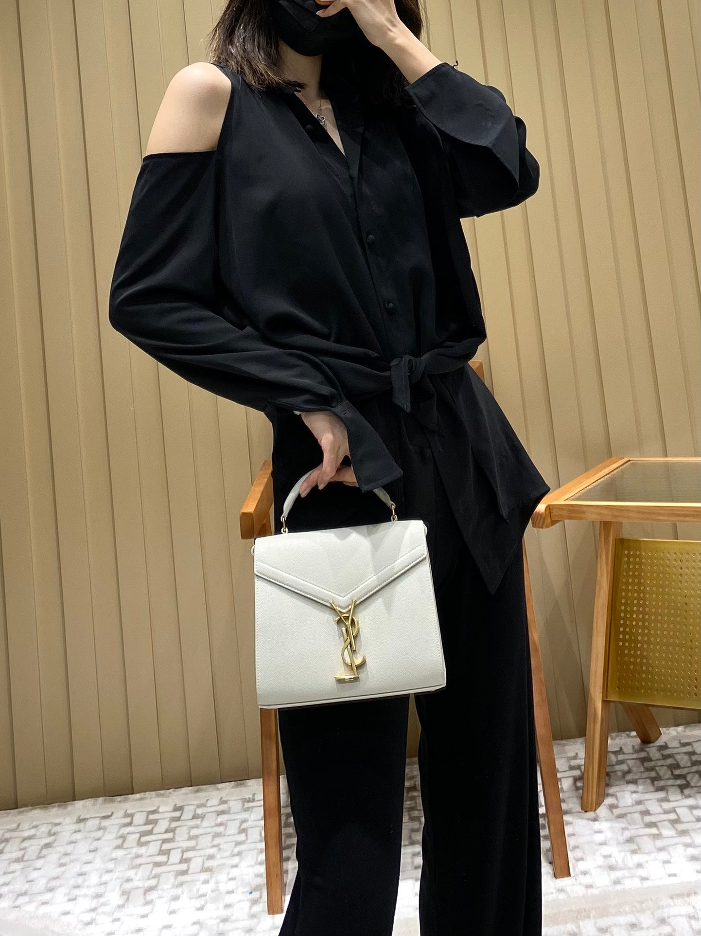 Bolsa YSL 𝐂𝐚𝐬𝐬𝐚𝐧𝐝𝐫𝐚 Mini 20CM
