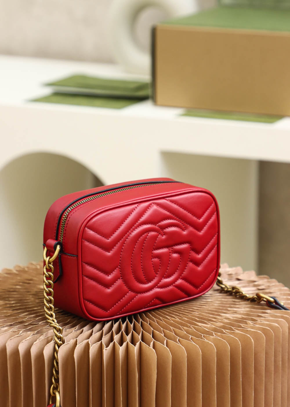 Bolsa Gucci Marmont Pequena