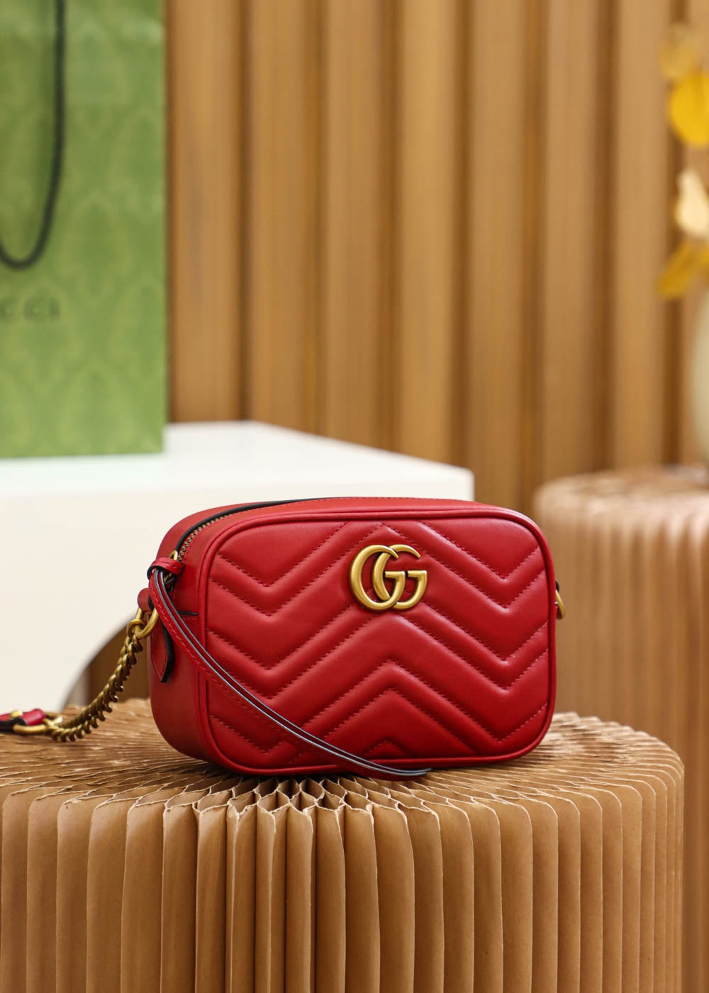 Bolsa Gucci Marmont Pequena