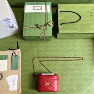 Bolsa Gucci MARMONT MINI TOP HANDLE