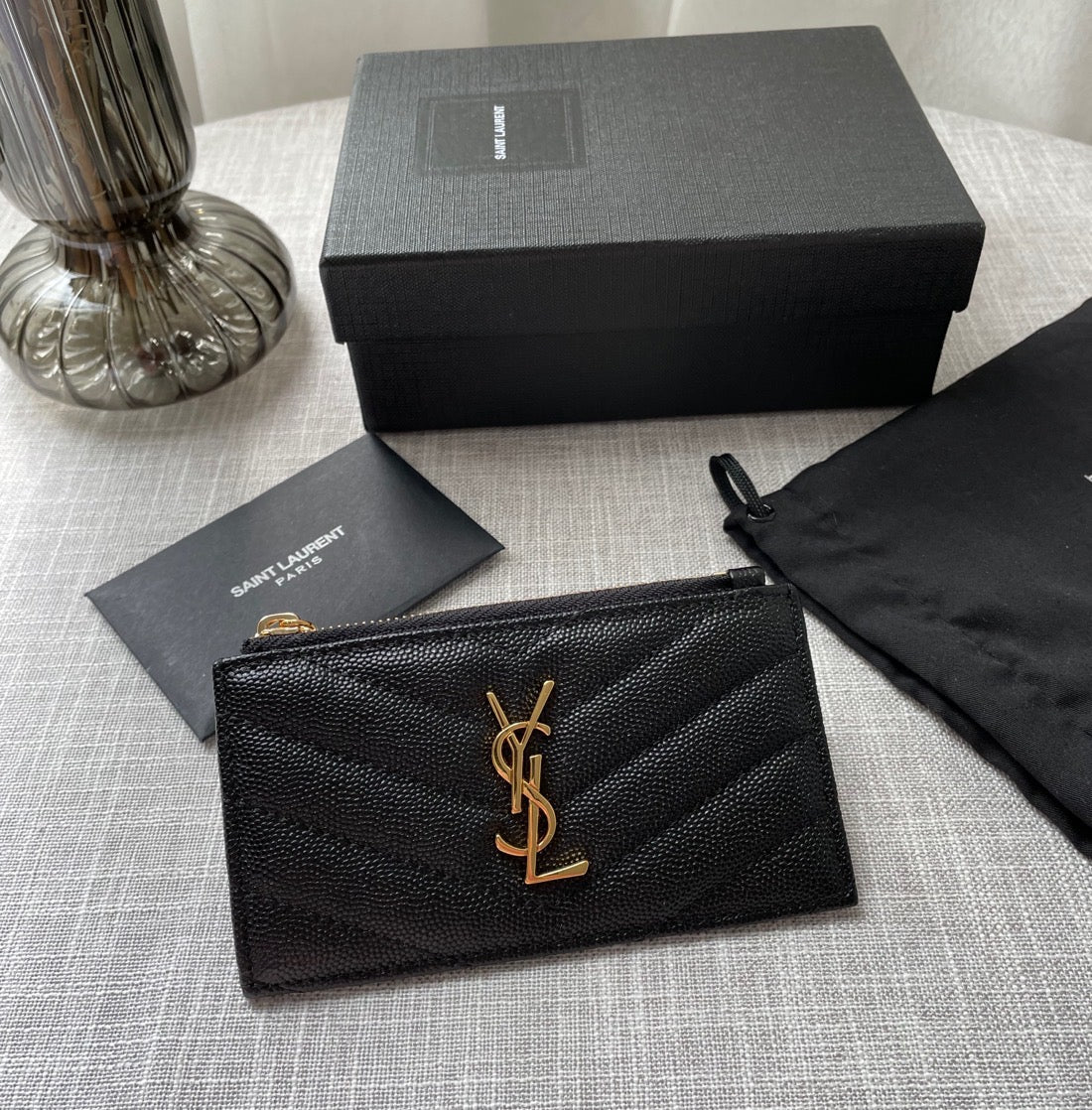 Carteira Saint Laurent