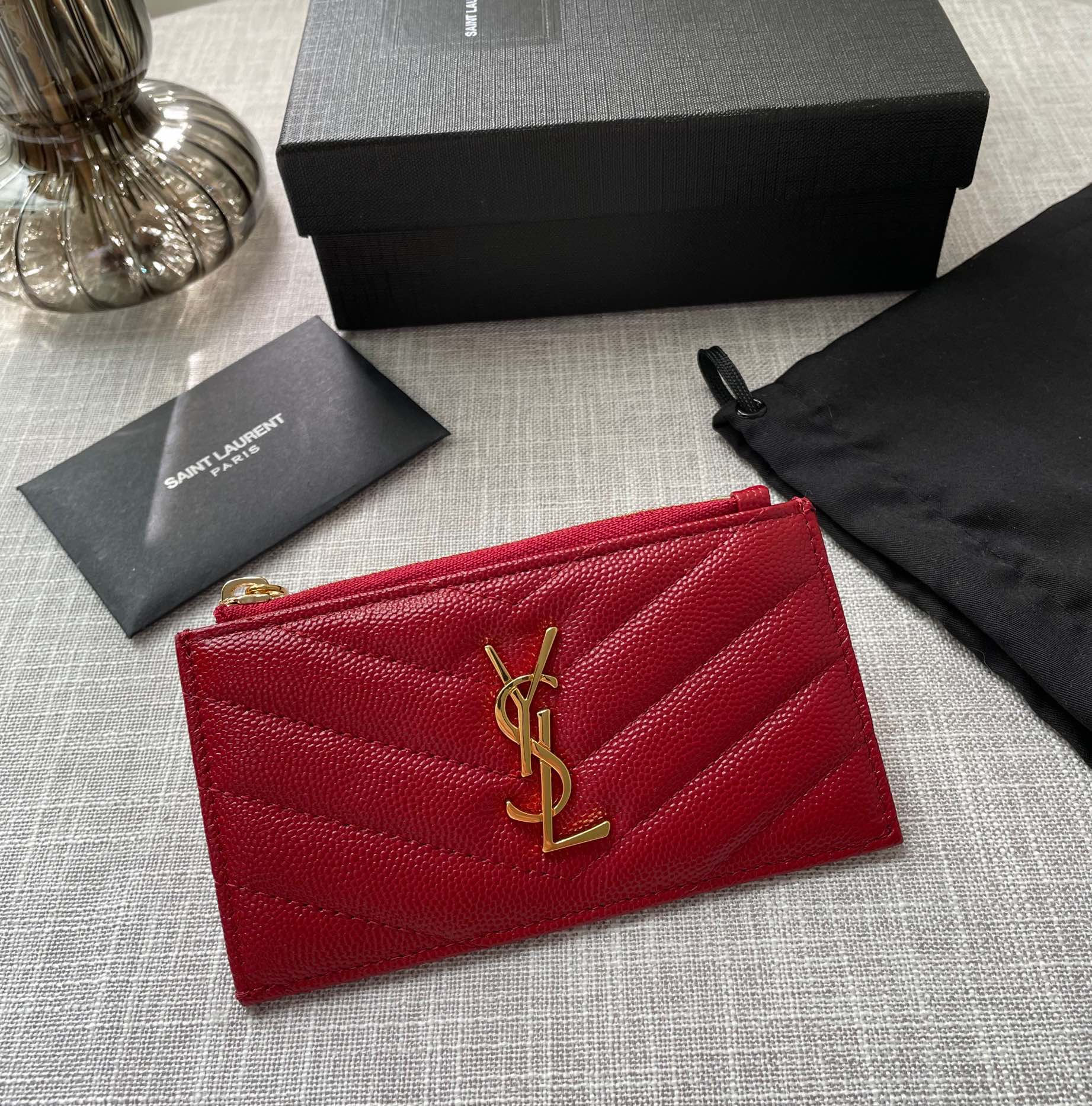 Carteira Saint Laurent