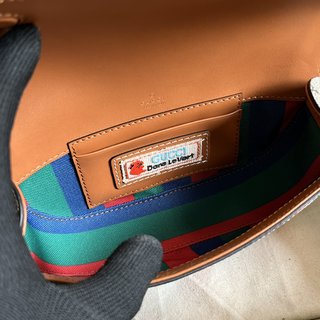 Bolsa Gucci Supreme Web Mini