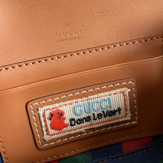 Bolsa Gucci Supreme Web Mini
