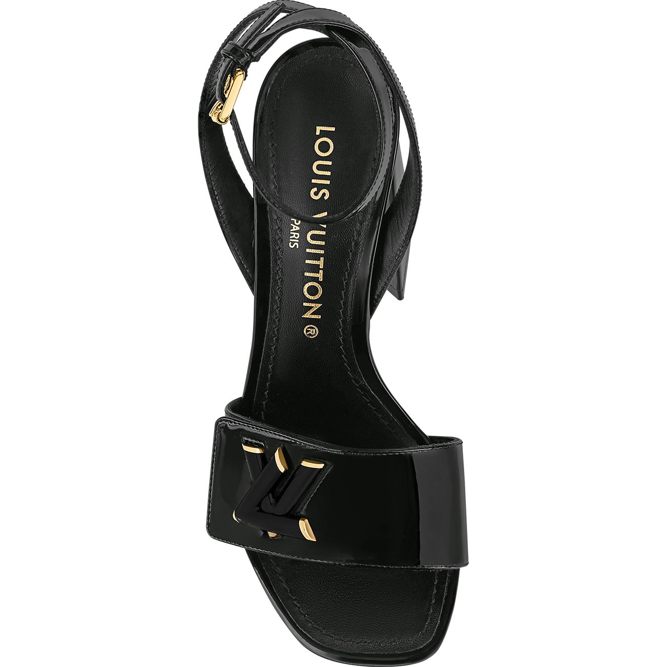 Sandalia Louis Vuitton 34BR (Pronta Entrega)