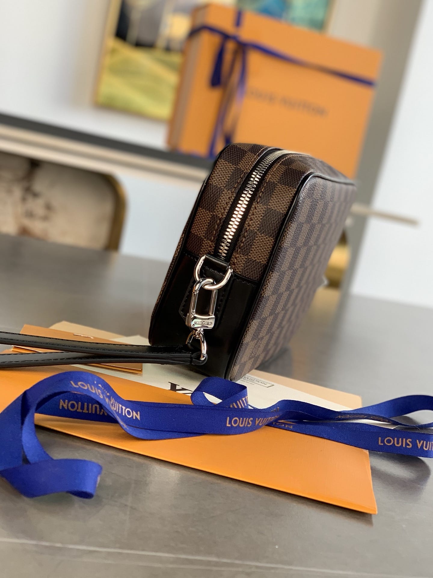 Bolsa Louis Vuitton Pochette Kasai Pouch Bag