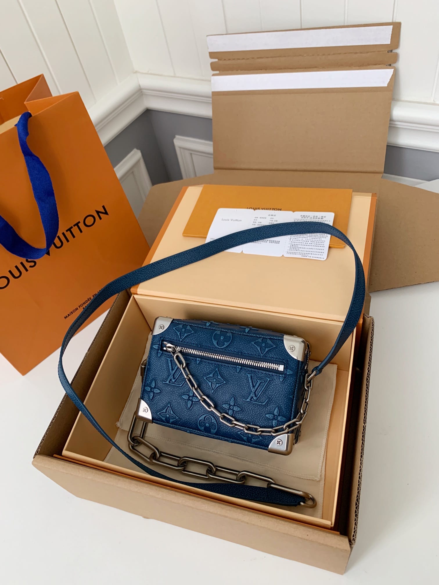 Bolsa Louis Vuitton MINI SOFT TRUNK BAG