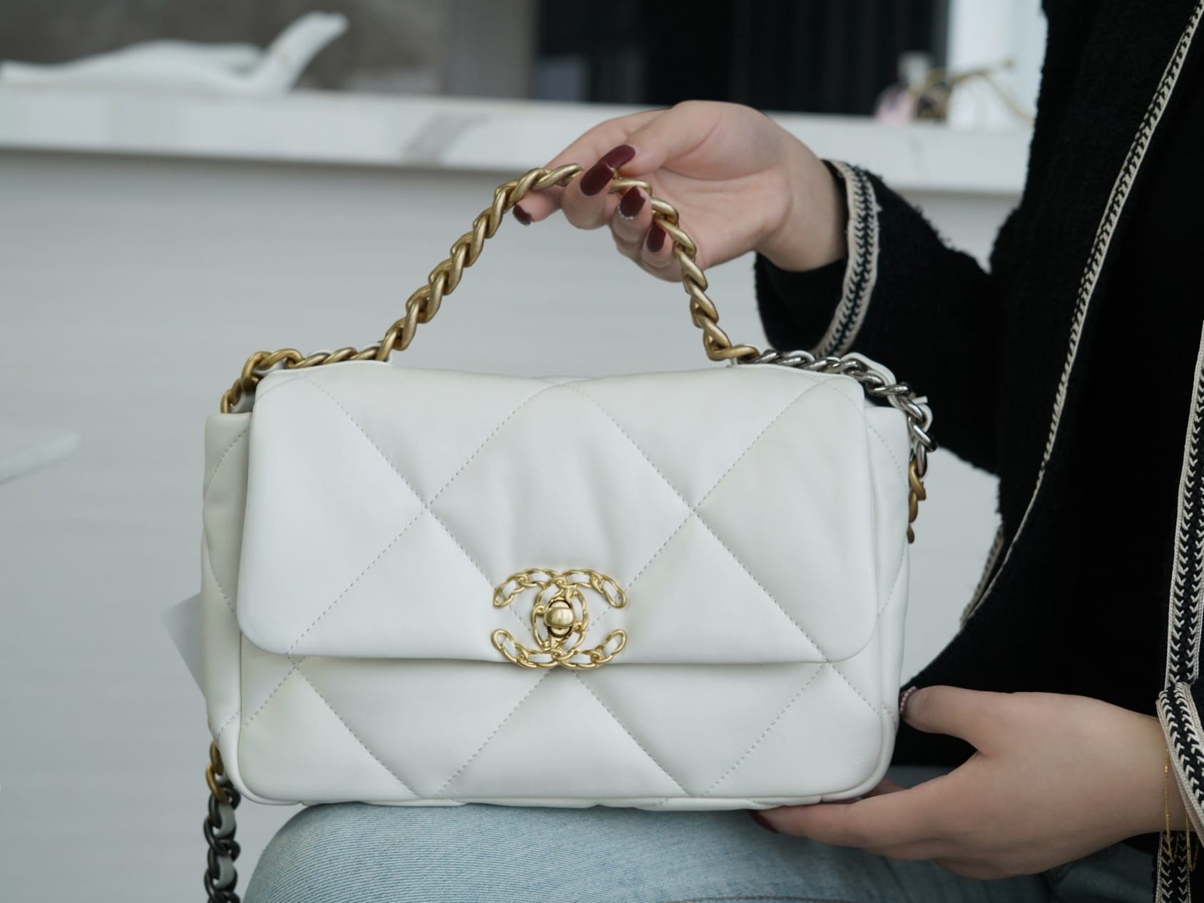 Bolsa CHANEL 26CM 19BAG