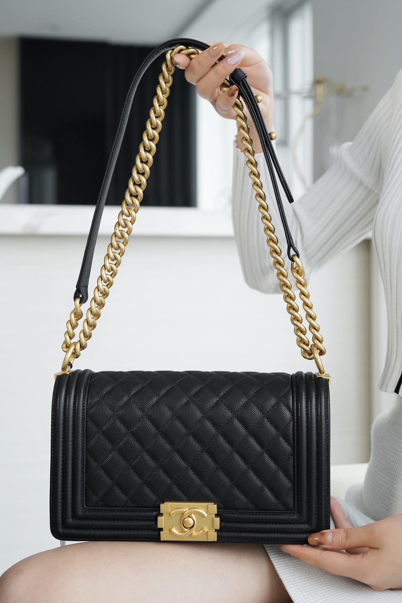 Bolsa CHANEL Leboy 25