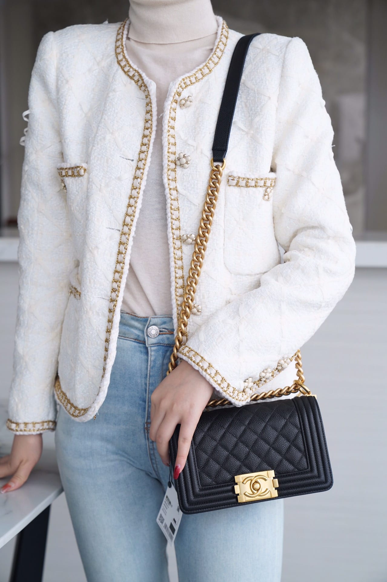 Bolsa CHANEL Leboy 25