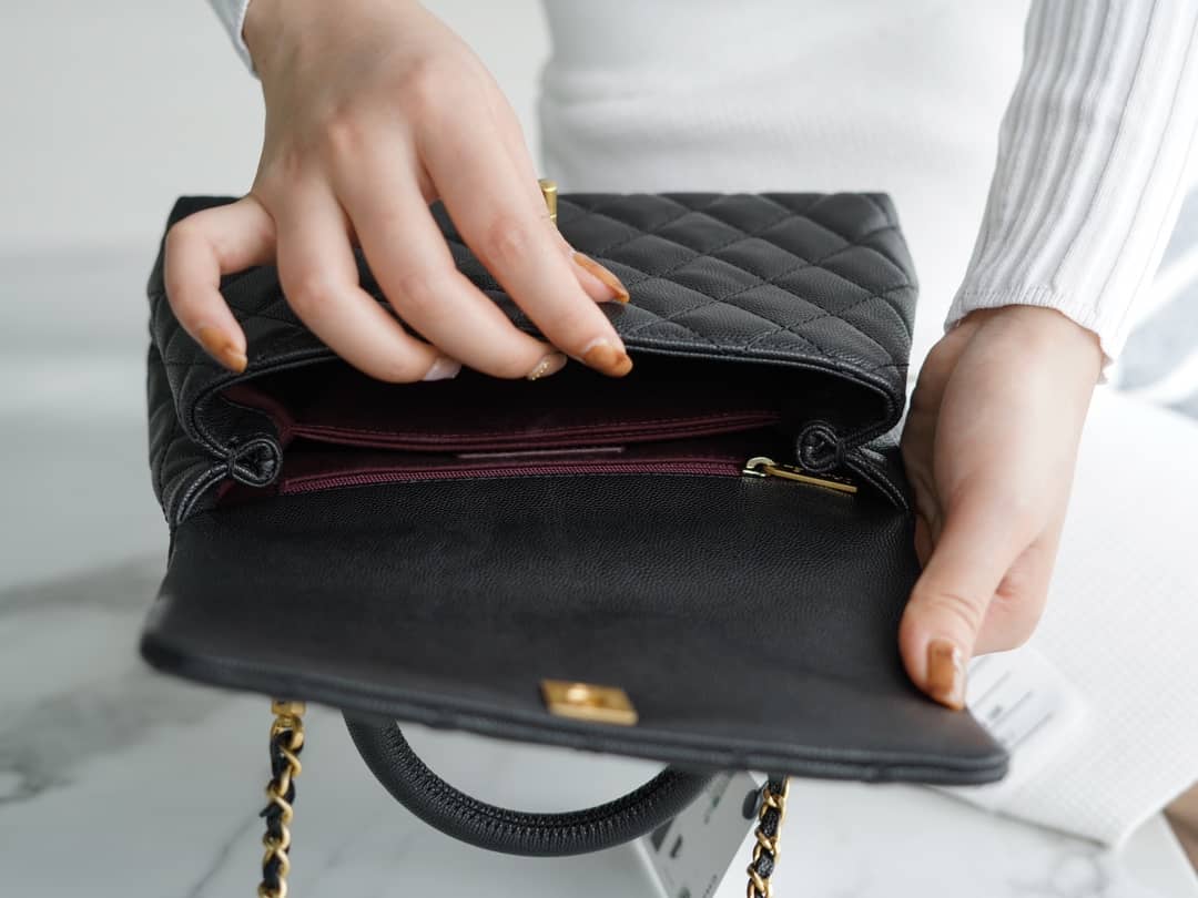 Bolsa CHANEL CoCo handle 24cm