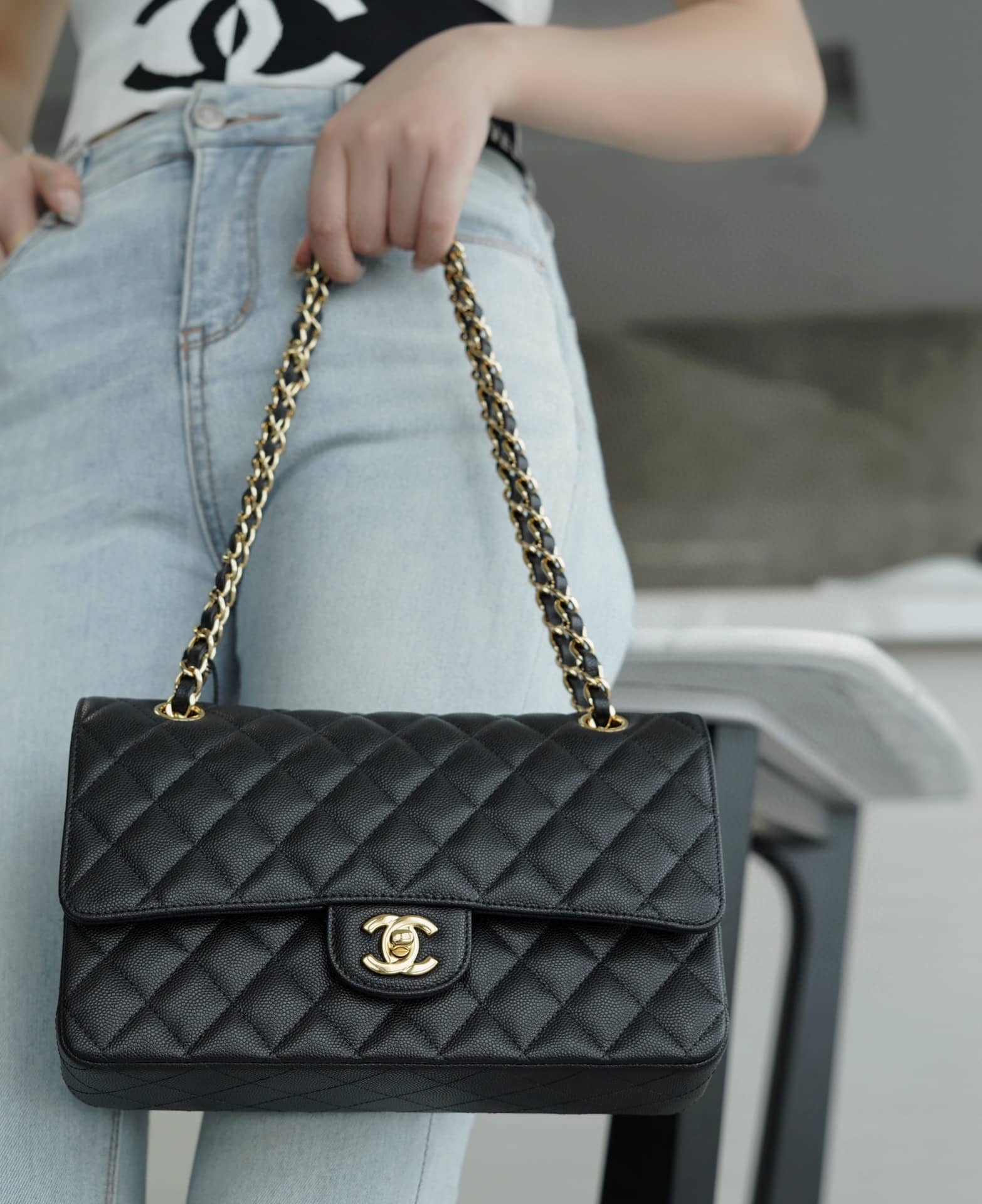 Bolsa CHANEL CF Classic flap 25CM