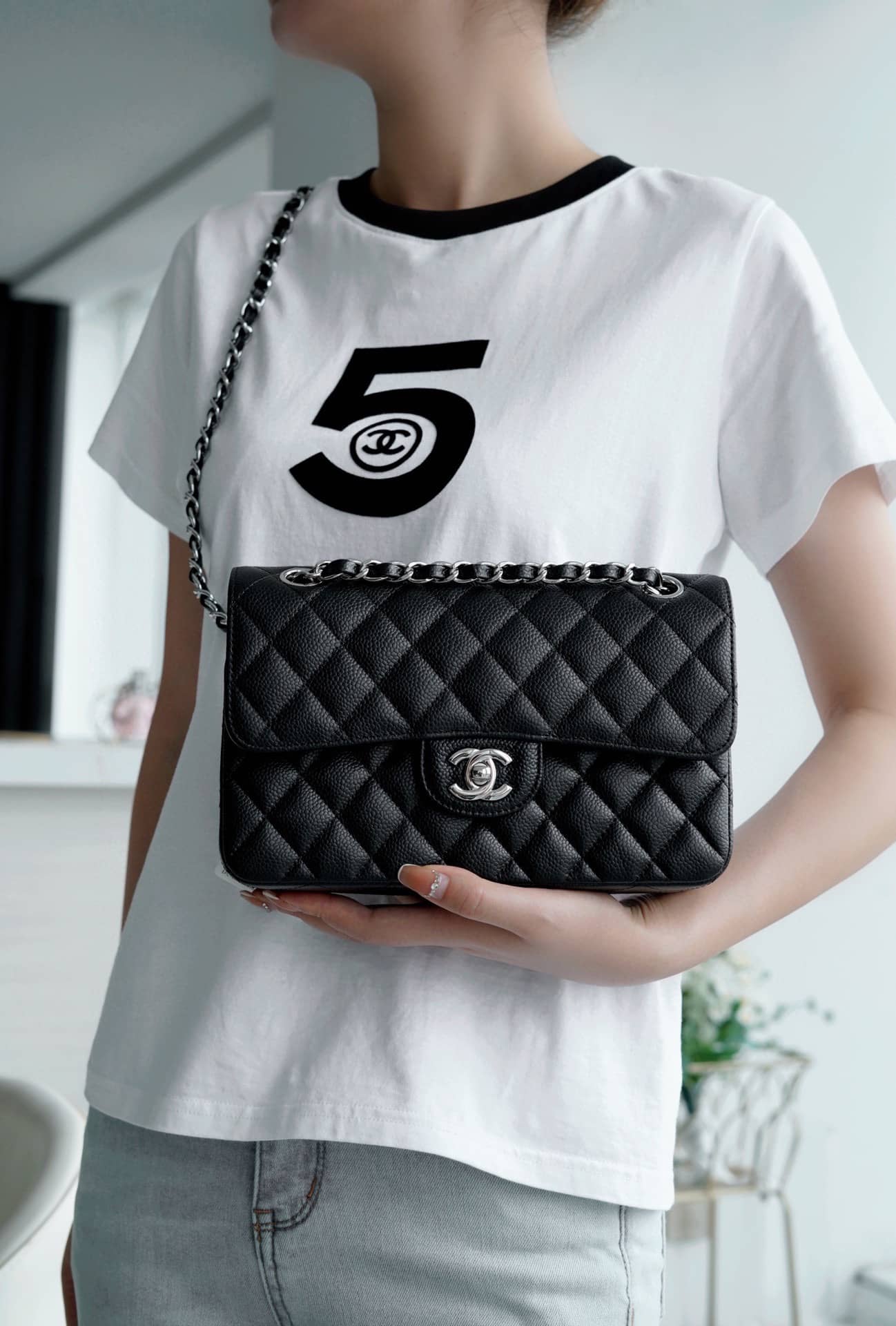 Bolsa CHANEL CF23 Classic flap bag