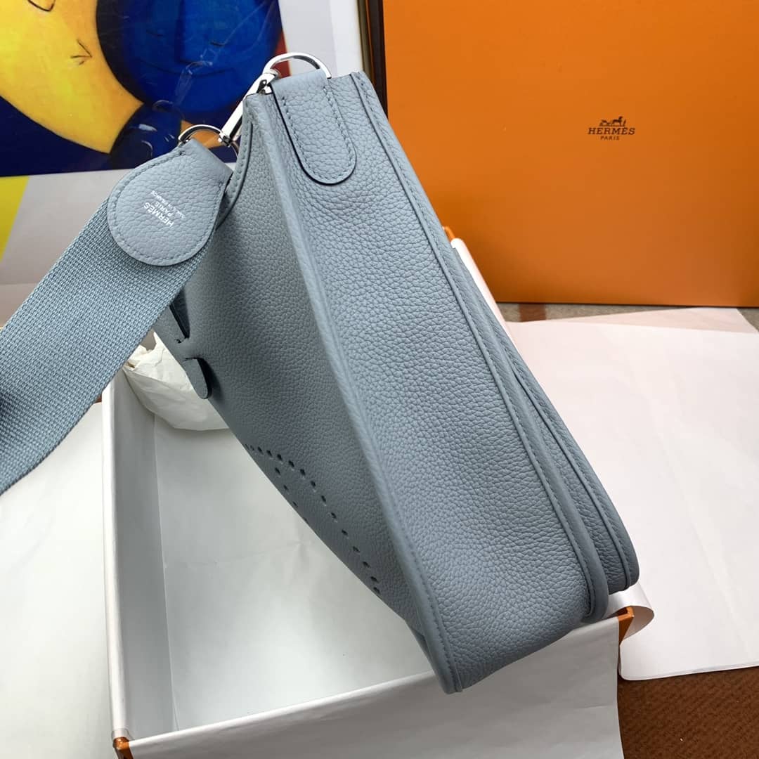 Bolsa Hermès Evelyn 28cm J7 Clemence TC