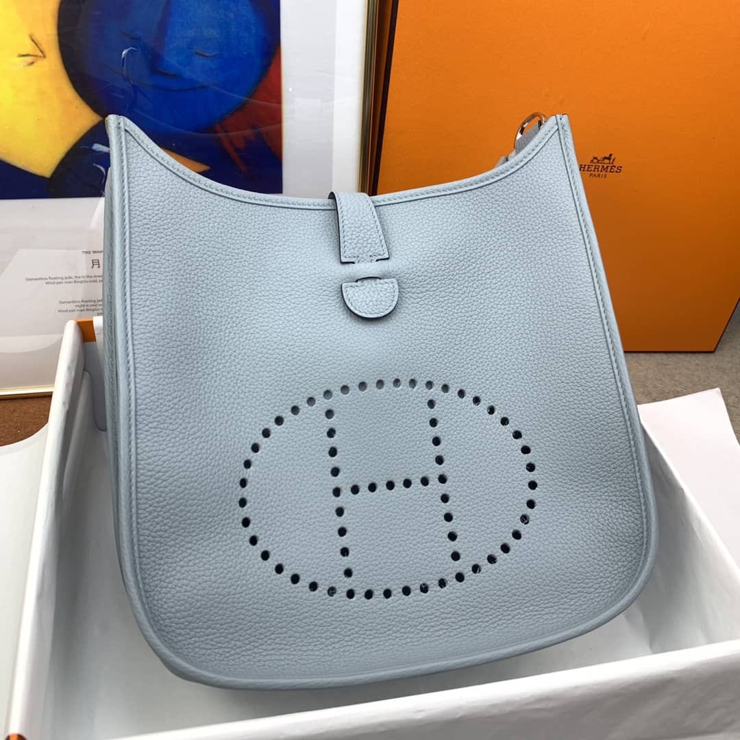 Bolsa Hermès Evelyn 28cm J7 Clemence TC