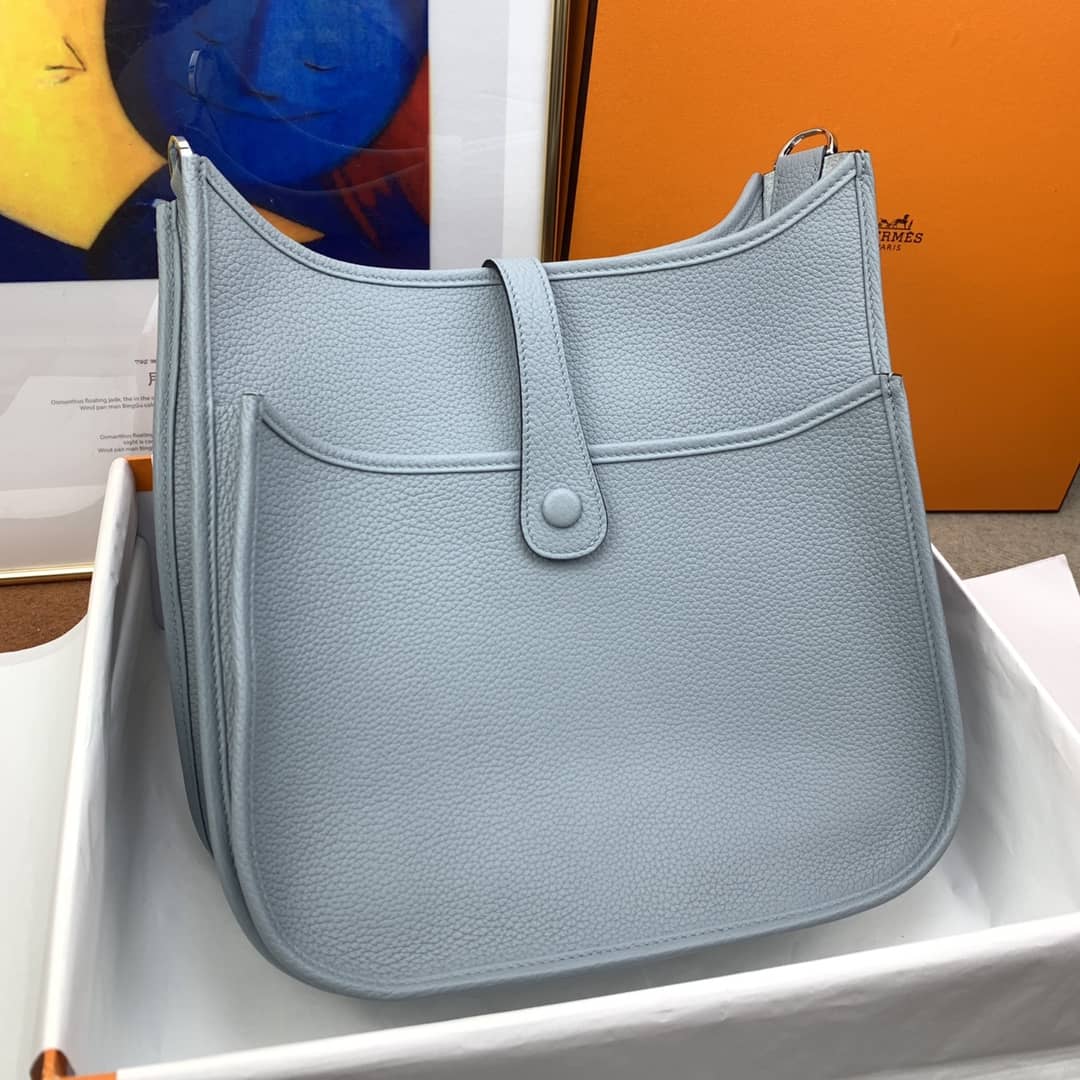 Bolsa Hermès Evelyn 28cm J7 Clemence TC