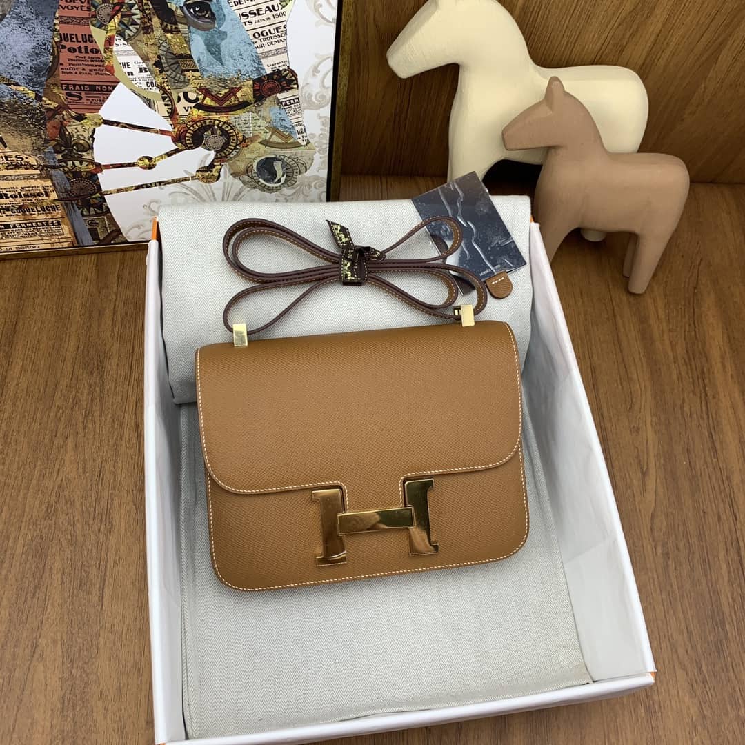 Bolsa Hermès New Constance 24cm Epsom