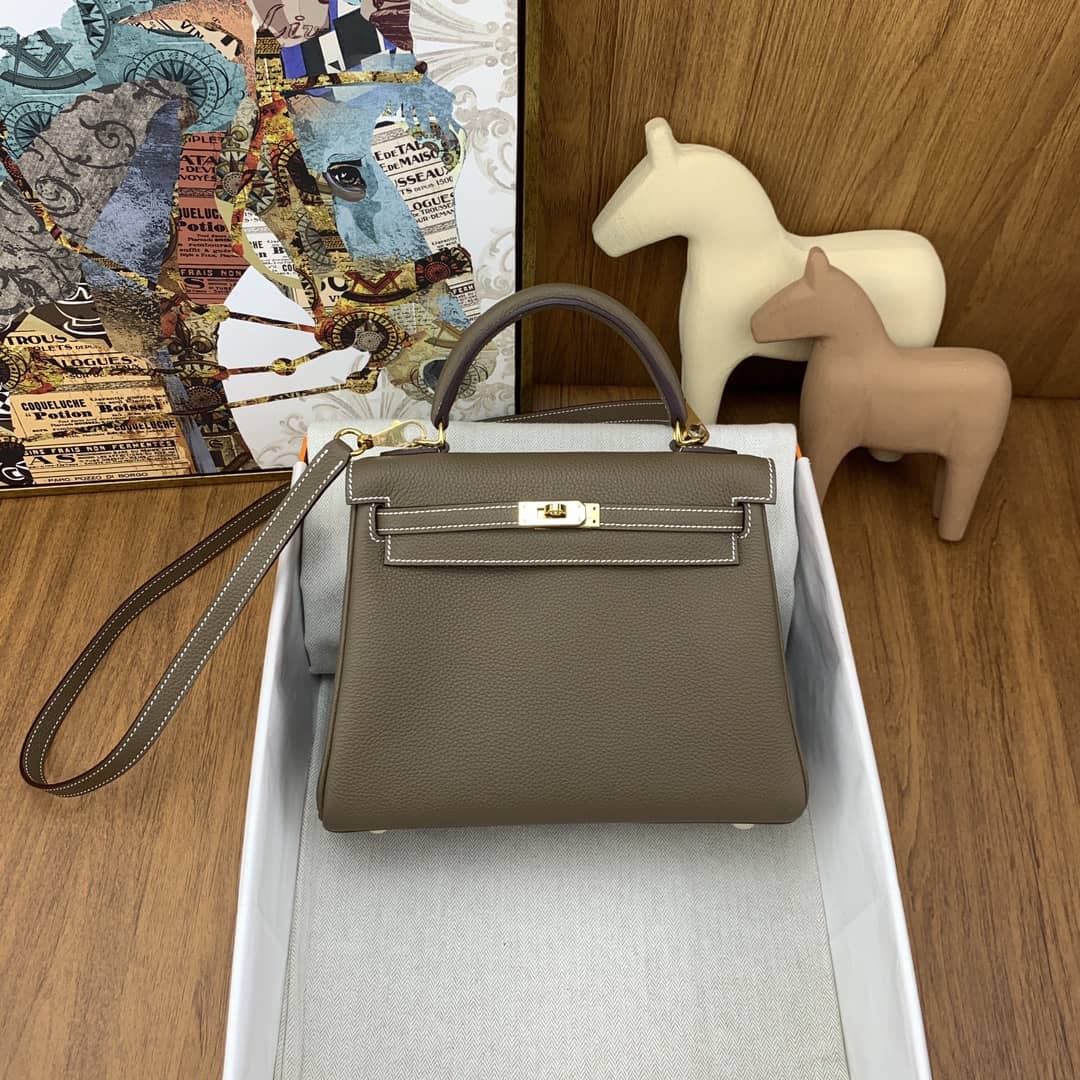 Bolsa Hermès Kelly togo 25cm 18