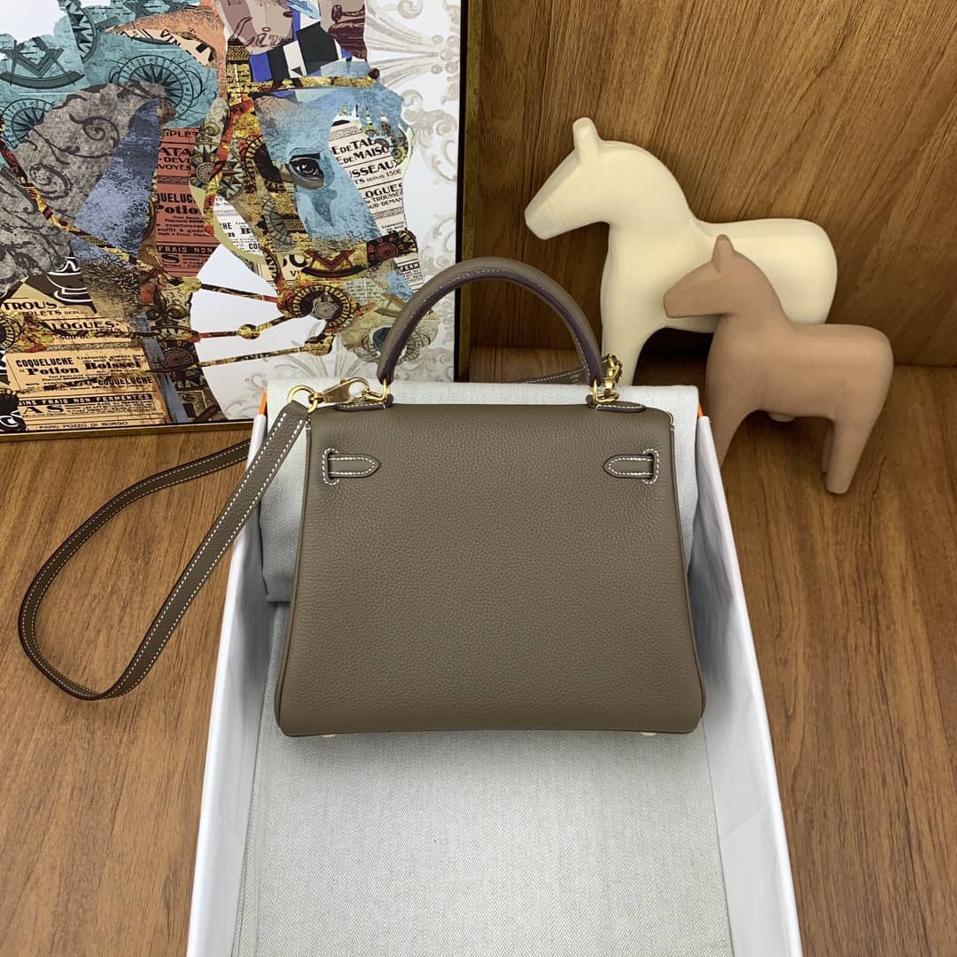 Bolsa Hermès Kelly togo 25cm 18