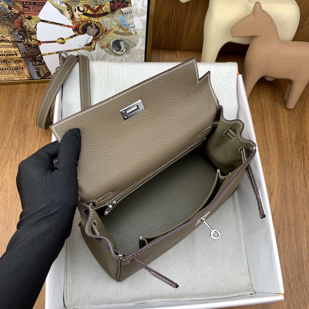Bolsa Hermès Kelly togo 25cm 18