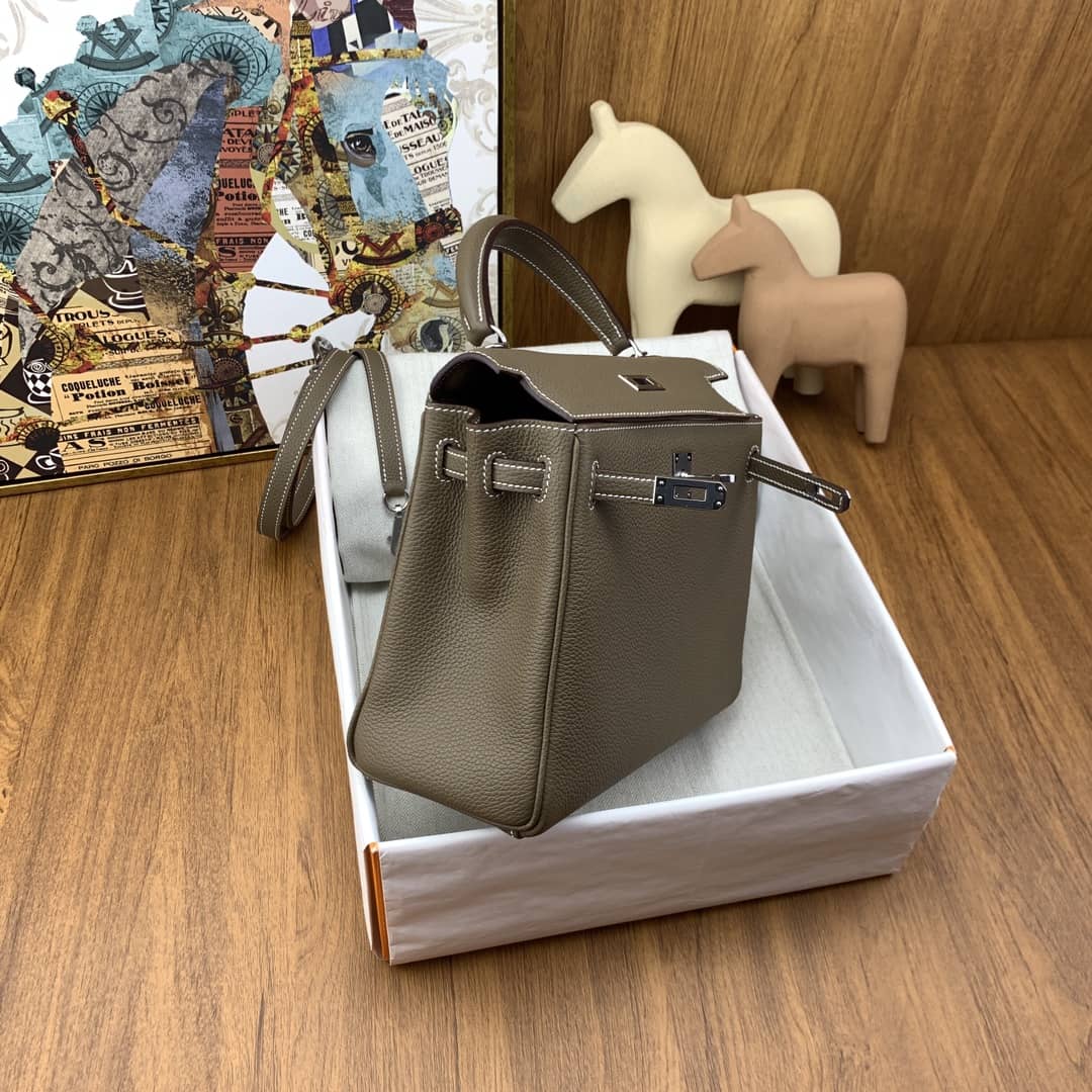 Bolsa Hermès Kelly togo 25cm 18