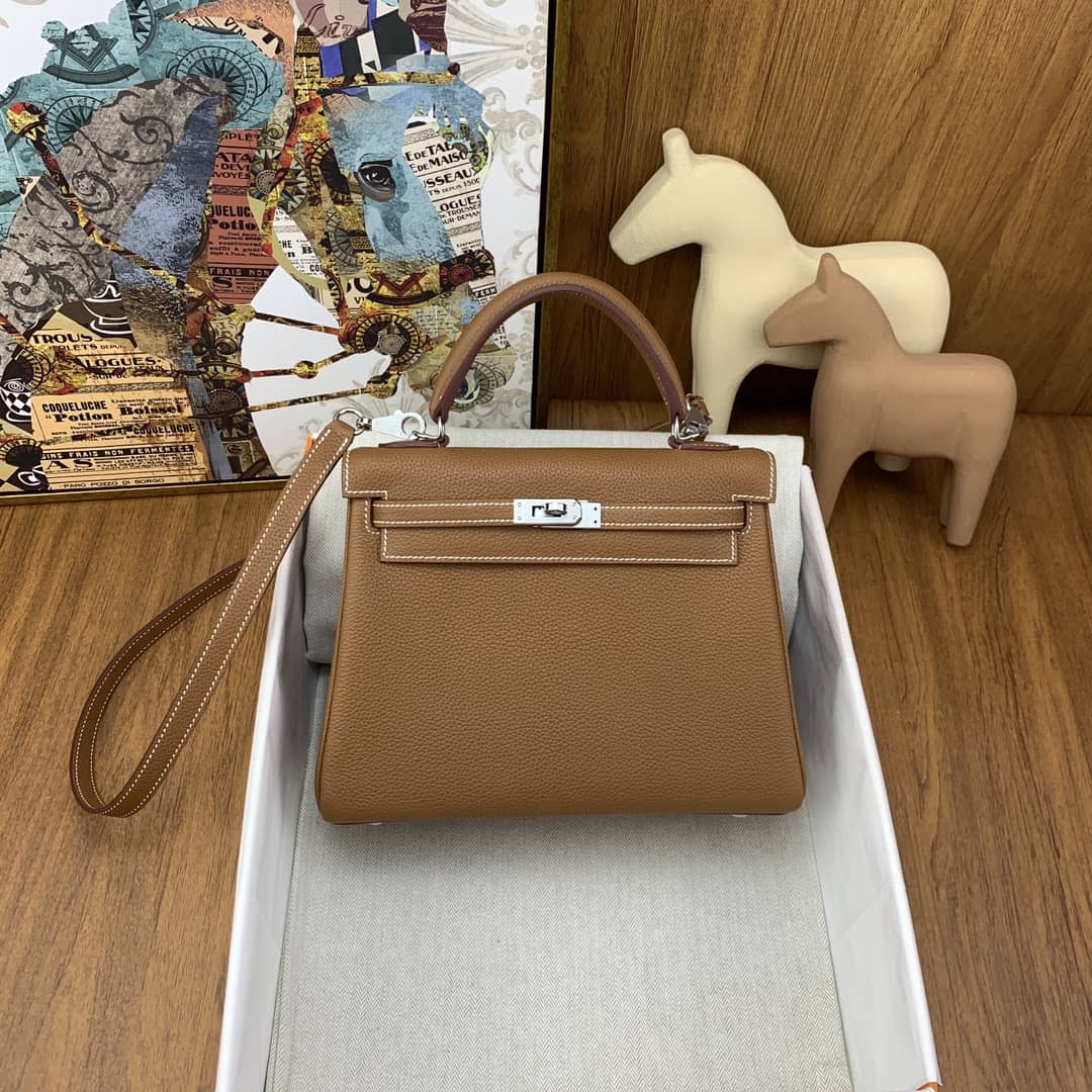 Bolsa Hermès Kelly togo 25cm 37