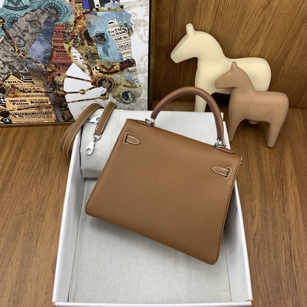 Bolsa Hermès Kelly togo 25cm 37