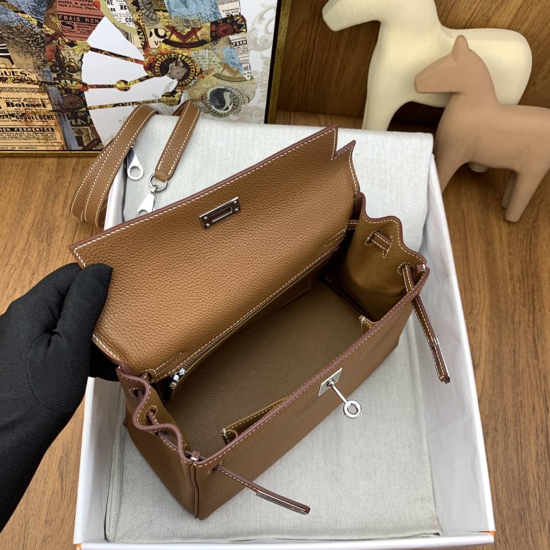 Bolsa Hermès Kelly togo 25cm 37