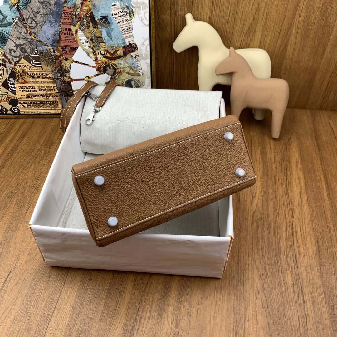 Bolsa Hermès Kelly togo 25cm 37