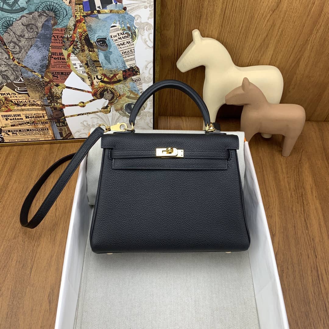 Bolsa Hermès Kelly togo 25cm 89