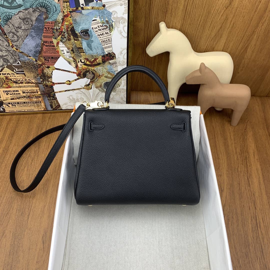 Bolsa Hermès Kelly togo 25cm 89