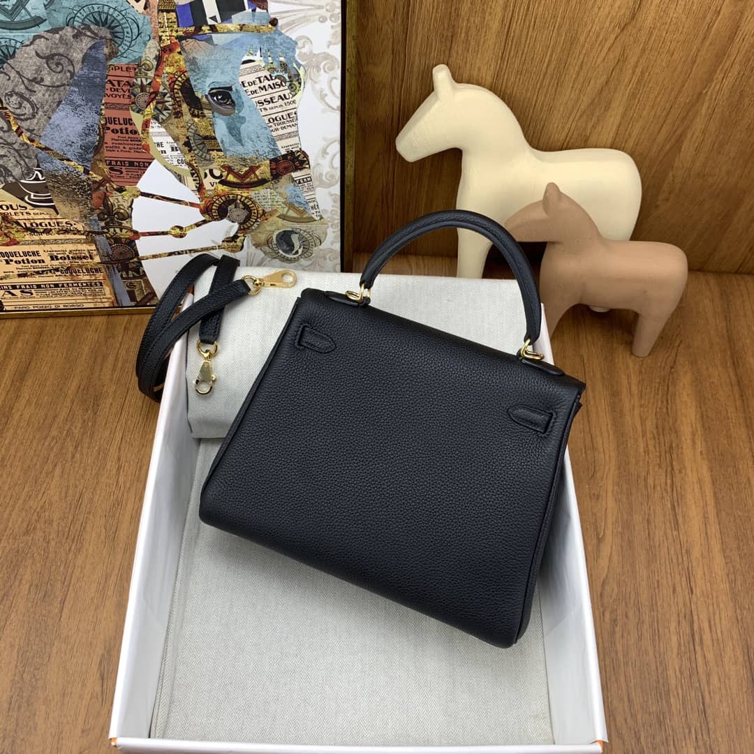 Bolsa Hermès Kelly togo 25cm 89