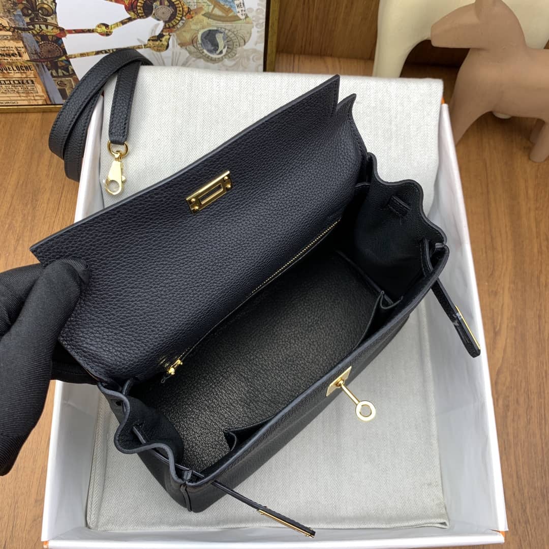 Bolsa Hermès Kelly togo 25cm 89