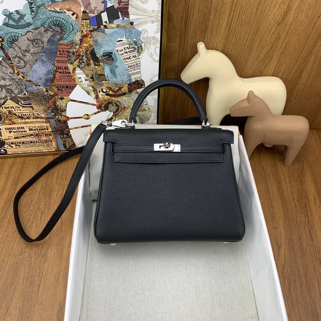 Bolsa Hermès Kelly togo 25cm 89