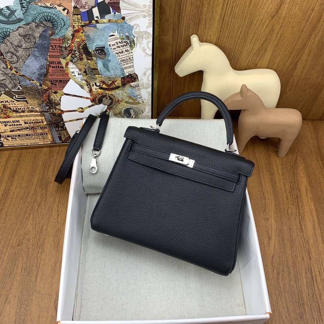 Bolsa Hermès Kelly togo 25cm 89