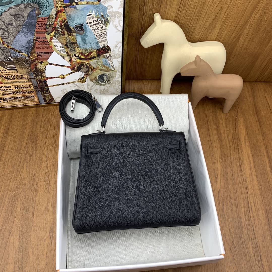 Bolsa Hermès Kelly togo 25cm 89