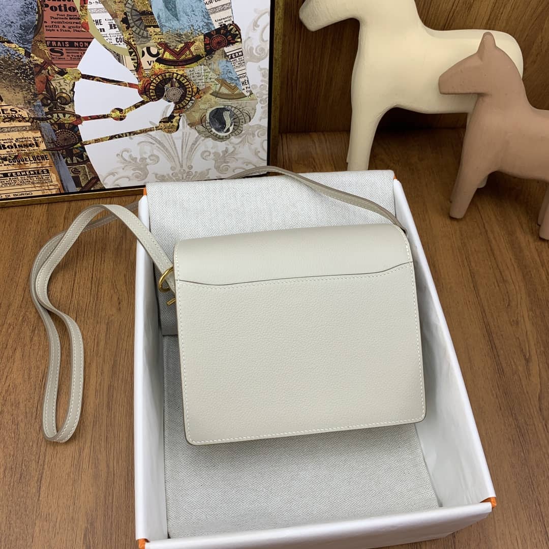 Bolsa Hermès roulis 19cm evercolor 10