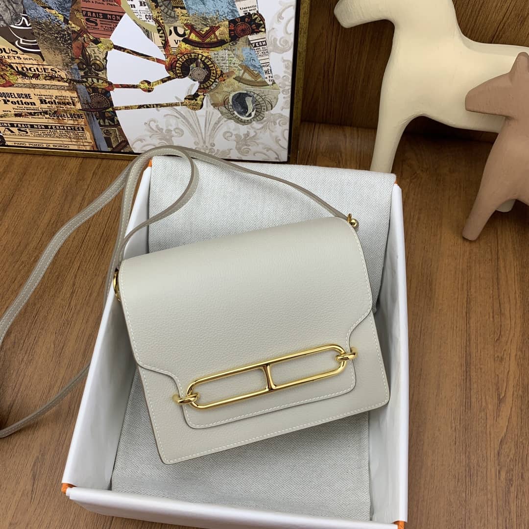 Bolsa Hermès roulis 19cm evercolor 10