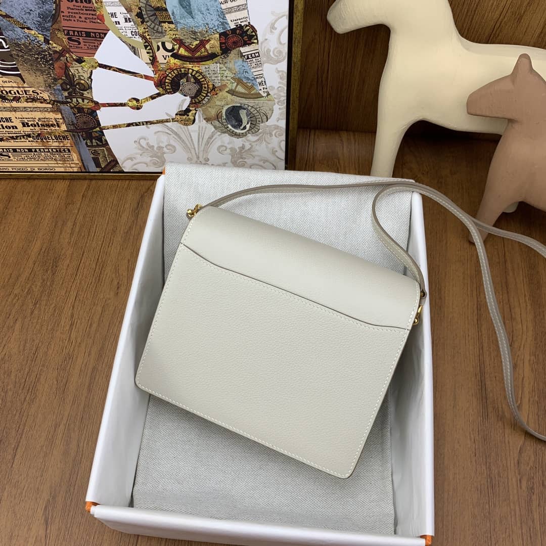 Bolsa Hermès roulis 19cm evercolor 10