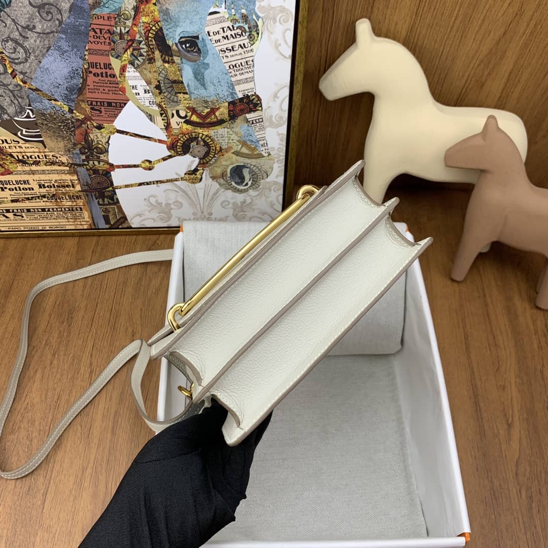 Bolsa Hermès roulis 19cm evercolor 10