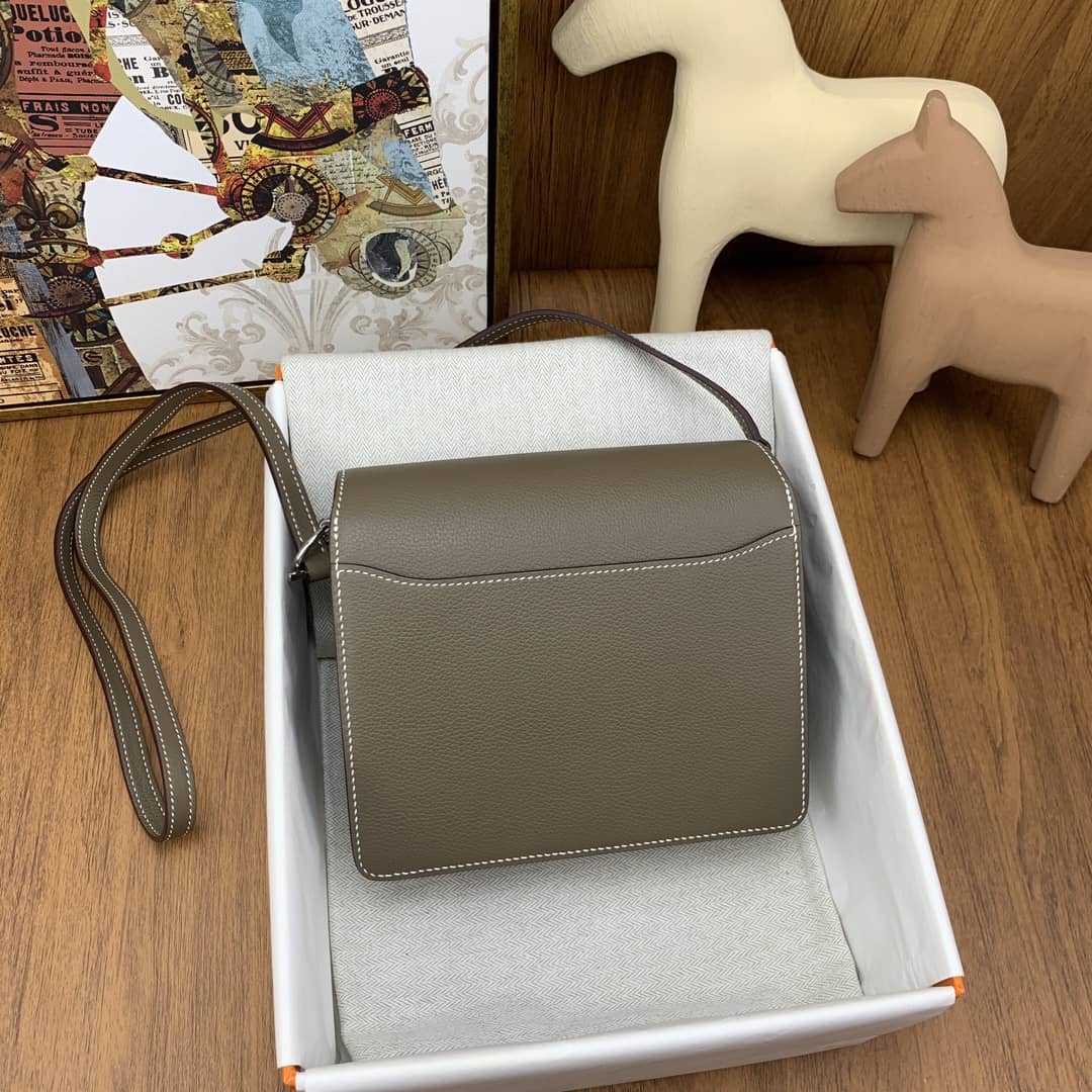 Bolsa Hermès roulis 19cm evercolor 80