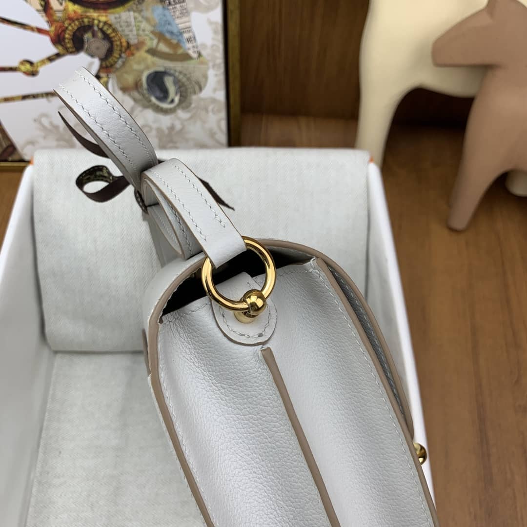 Bolsa Hermès roulis 19cm evercolor 80