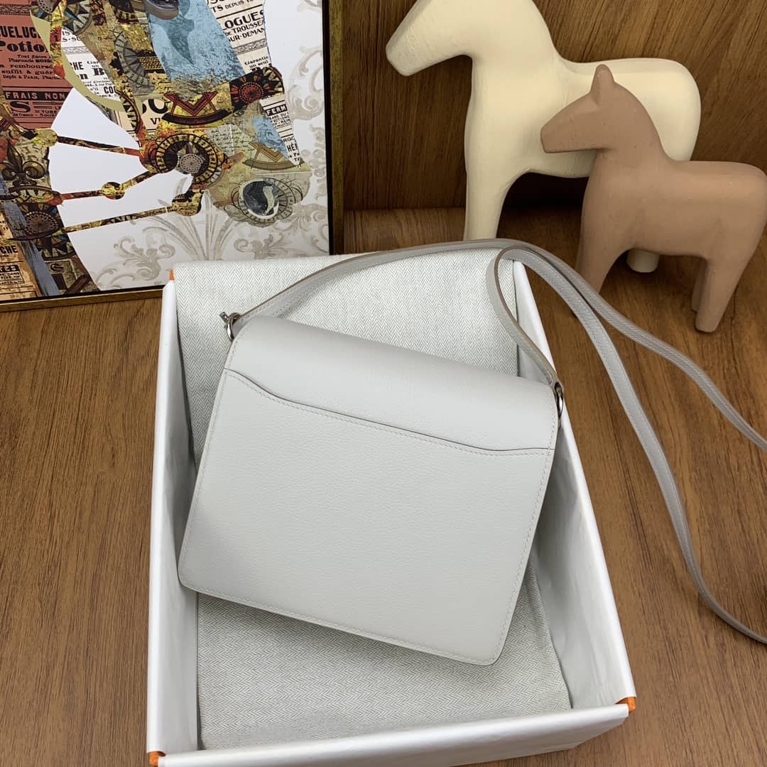 Bolsa Hermès roulis 19cm evercolor 80