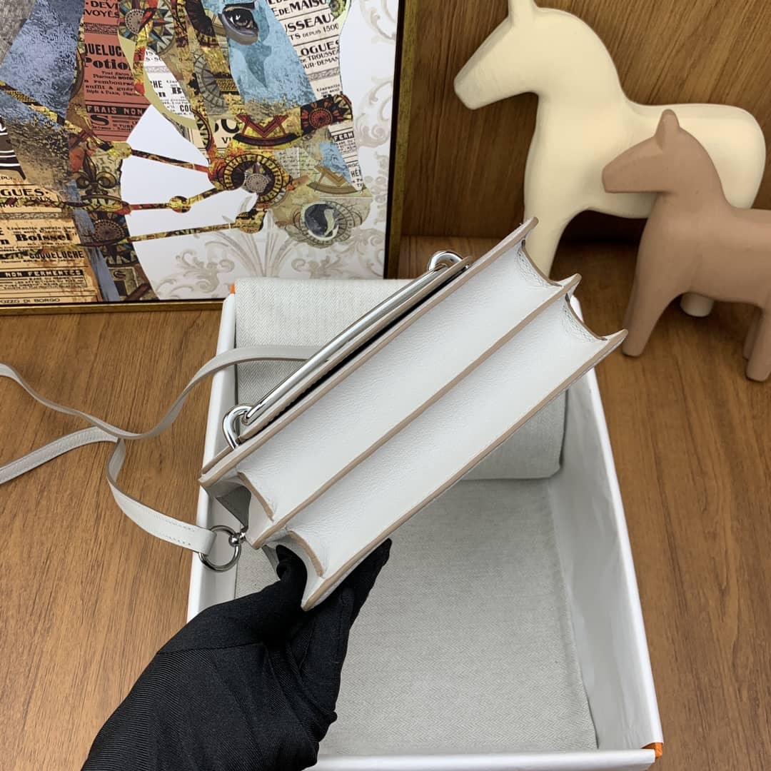 Bolsa Hermès roulis 19cm evercolor 80