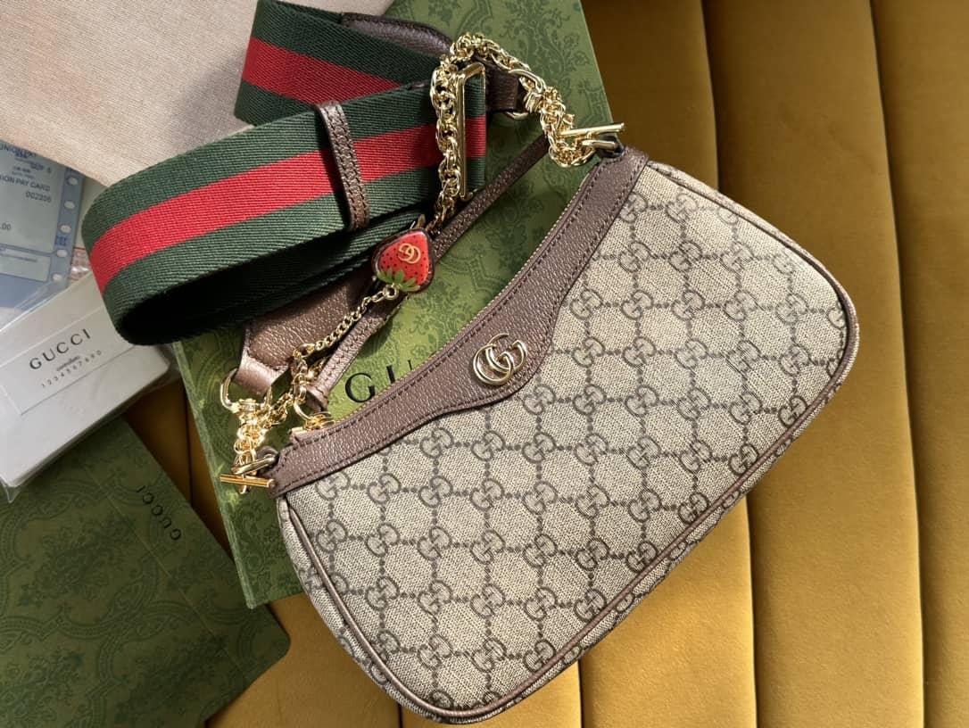 BOLSA GUCCI OPHIDIA GG SMALL HANDBAG
