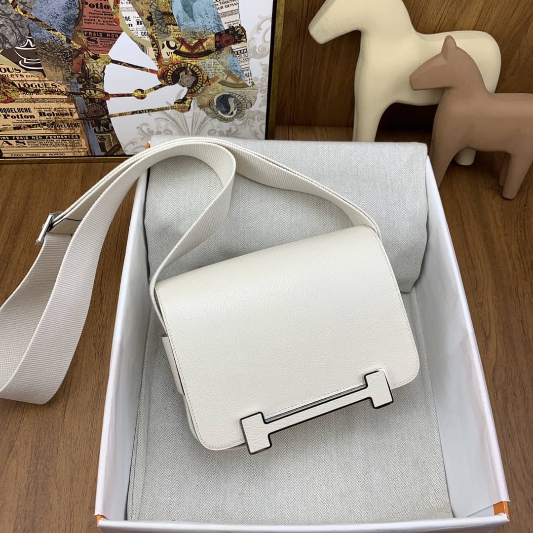 Bolsa Hermès geta chevre