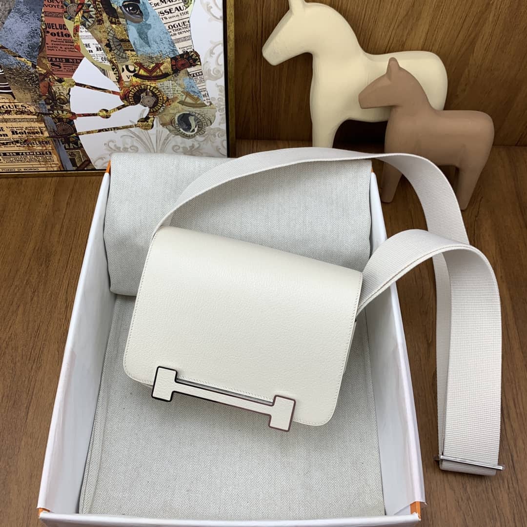 Bolsa Hermès geta chevre