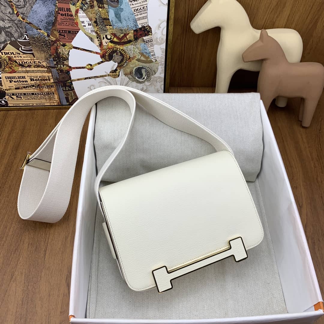 Bolsa Hermès geta chevre