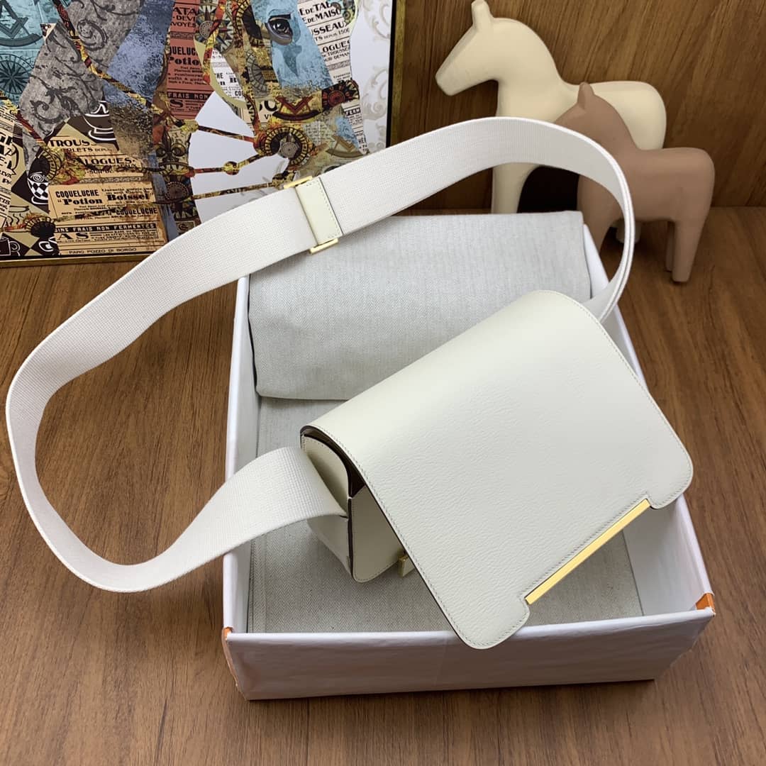 Bolsa Hermès geta chevre
